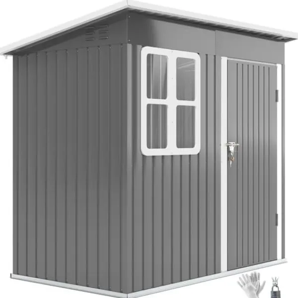 Skure, Garager & Carports^Have Skur, 221x133x190 cm, Mørkegrå