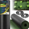 Haveduge^Haveagrotekstil 1,6 m x 50 m 90 g/m2 + 100 Plonos-nåle - sort og grøn