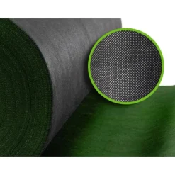 Haveduge^Haveagrotekstil 1,6 m x 50 m 90 g/m2 + 100 Plonos-nåle - sort og grøn