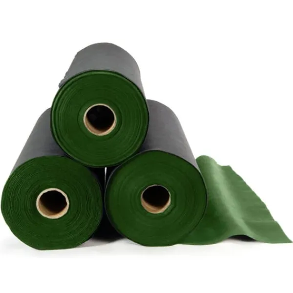 Haveduge^Haveagrotekstil 1,6 m x 50 m 90 g/m2 + 100 Plonos-nåle - sort og grøn
