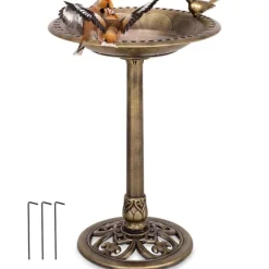 Til Fugle & Småvildt^Havebad til haven, 51x72 cm, Grøn