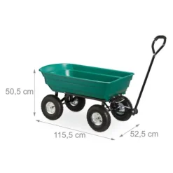 Discount Havebør, 50.5x52.5x115.5 cm, Grøn Haveværktøj