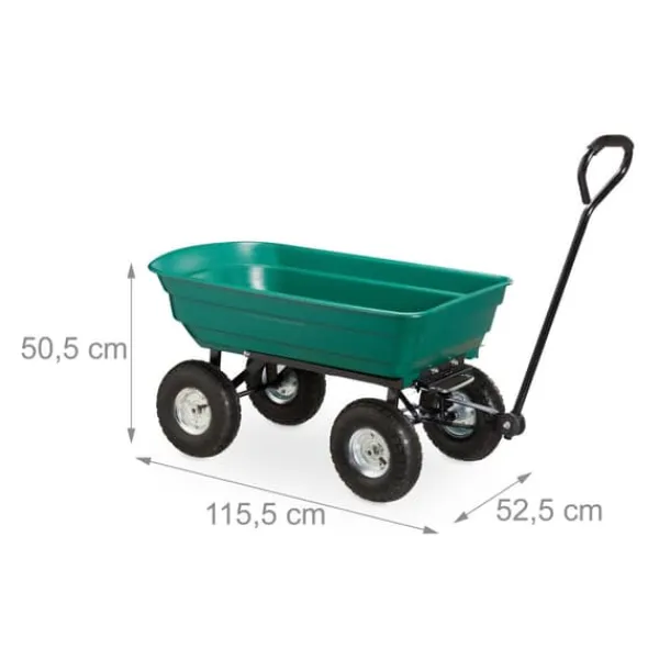 Discount Havebør, 50.5x52.5x115.5 cm, Grøn Haveværktøj