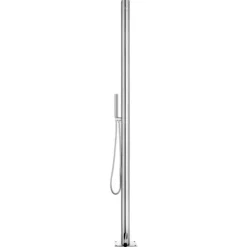 Outlet Havebruser 220 cm rustfrit stål - Havebruser - Havebrusere - Home & Living Spa & Udendørsbad