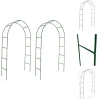 Buer, Spalier, Lysthuse Uden Tag^Havebuer, espalierer & pergolaer - Living rosenbue 2 stk. til klatreplanter