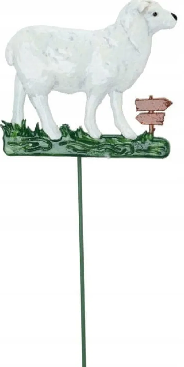 Sale Havedekoration med dyr på pind 42 cm Havedekorationer