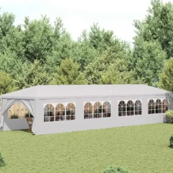 Sale Havefesttelt 3x12 m - Hvid UV-resistent og vandafvisende | Størrelse: 3 x 12 m Telte & Lysthuse