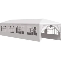 Sale Havefesttelt 3x12 m - Hvid UV-resistent og vandafvisende | Størrelse: 3 x 12 m Telte & Lysthuse
