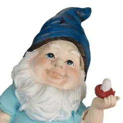 Havedekorationer^Havefigur Nisse, 14,5x10,5x7 cm, Flerfarvet