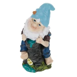 Havedekorationer^Havefigur, 24x11x10 cm, Flerfarvet
