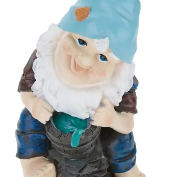 Havedekorationer^Havefigur, 24x11x10 cm, Flerfarvet