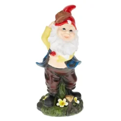 Havedekorationer^Havefigur, 24,5x11x11 cm, Flerfarvet