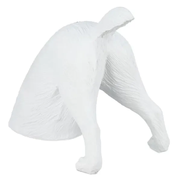 Discount Havefigur, 23x28x17 cm, Hvid, Sort Havedekorationer
