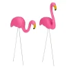 Havefigur-sæt, Flamingo, 70x31,5x7,5 cm, Pink Havedekorationer
