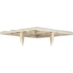 Best Havefliser, 39,5x39,5x2,6 cm, Beige, Plast Havedekorationer