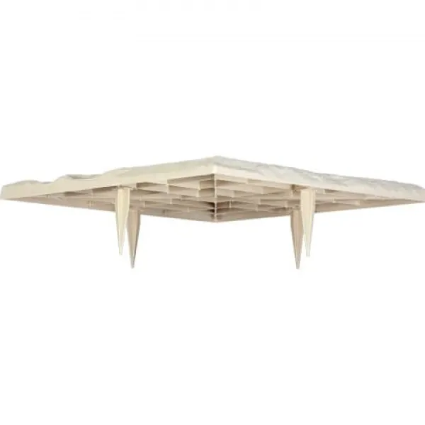 Best Havefliser, 39,5x39,5x2,6 cm, Beige, Plast Havedekorationer