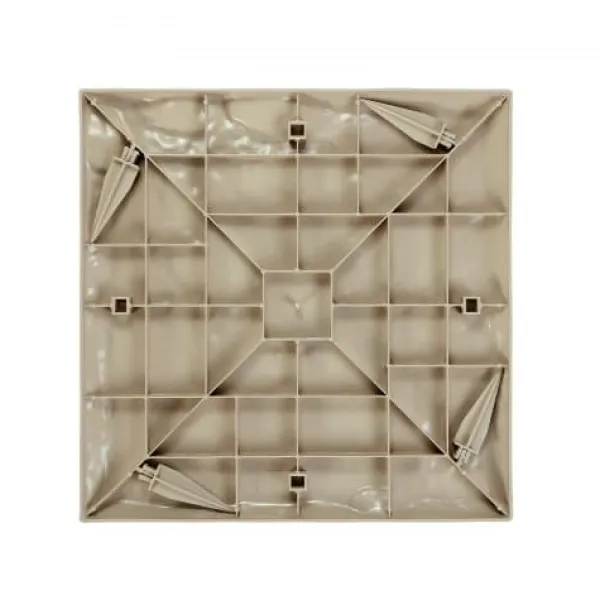 Best Havefliser, 39,5x39,5x2,6 cm, Beige, Plast Havedekorationer