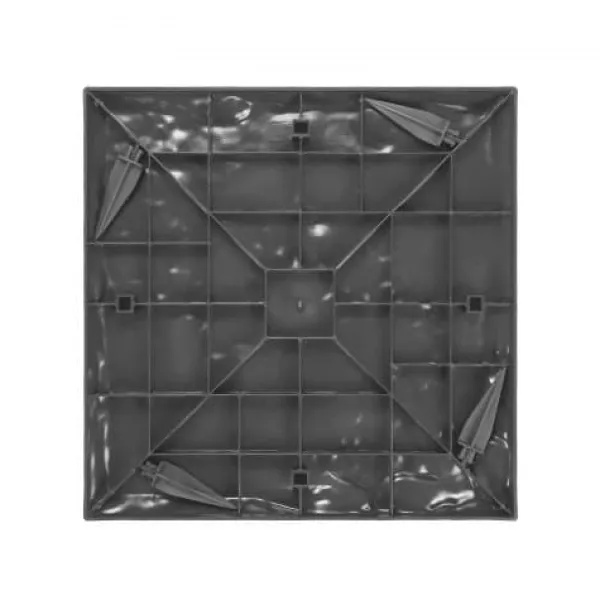 Best Havefliser, 39,5x39,5x2,6 cm, Grå, Plastik Havedekorationer