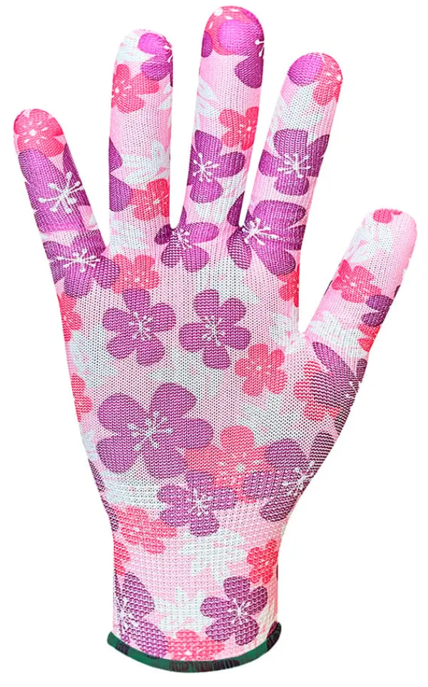 Best Havehandsker, polyester, blomstermønster, størrelse 20 cm Haveværktøj