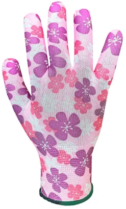 Best Havehandsker, polyester, blomstermønster, størrelse 20 cm Haveværktøj