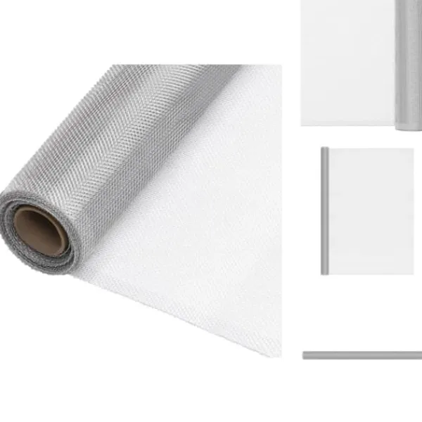 Insektmiddel & Dyreafvisende Middel^Havehegn - Living net 112x2000 cm aluminium sølvfarvet