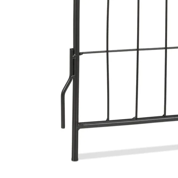 Buer, Spalier, Lysthuse Uden Tag^Havehegn, 140x94x1 cm, Sort