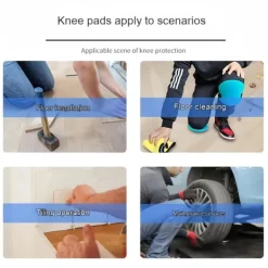 Støtte Med Hjul, Sæder & Knæbeskyttelse Til Havepleje^Haveknæbeskyttere til mænd og kvinder, lette vandtætte skumknæbeskyttere med justerbare velcrostropper for nem havebrug - perfekt til kvinder (sort) | CDON