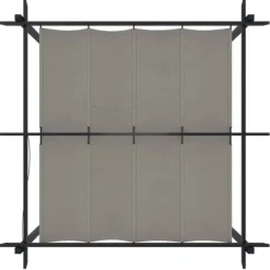 Sale Havepavillon med sammenrulleligt tag 3x3 m | Farve: Cremefarvet Buer, Spalier, Lysthuse Uden Tag