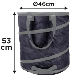 New Havepose 85 liter, lange håndtag, sammenklappelig, 180 g/m2 - T N15-960 Havekurve