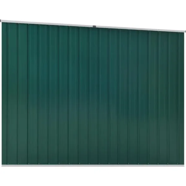 Online Haveskur i galvaniseret stål til opbevaring | L: 195 cm | B: 198 cm | H: 159 cm | Farve: Grøn Skure, Garager & Carports