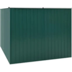 Online Haveskur i galvaniseret stål til opbevaring | L: 195 cm | B: 198 cm | H: 159 cm | Farve: Grøn Skure, Garager & Carports