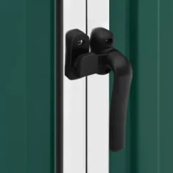 Online Haveskur i galvaniseret stål til opbevaring | L: 195 cm | B: 198 cm | H: 159 cm | Farve: Grøn Skure, Garager & Carports