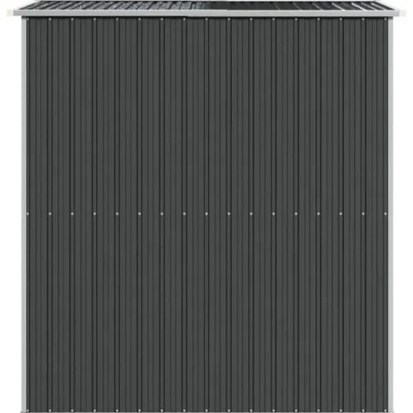 Skure, Garager & Carports^Haveskur i galvaniseret stål - Rummelig opbevaringsløsning | Farve: Antracitgrå | Størrelse: 192x191x223 cm