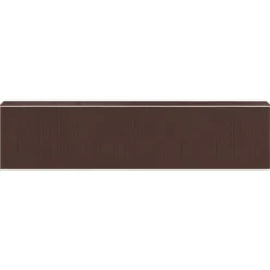 Skure, Garager & Carports^Haveskur i galvaniseret stål - Smart opbevaringsløsning | Farve: Mørkebrun | Størrelse: 192x85x223 cm