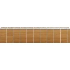 Skure, Garager & Carports^Haveskur i galvaniseret stål - Opbevaring til værktøj | Farve: Lysebrun | Størrelse: 191x89,5x198 cm