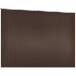 New Haveskur i galvaniseret stål - Robust opbevaring til haven | Størrelse: 195x198x159 cm | Farve: Brun Skure, Garager & Carports