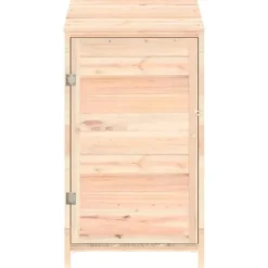 Best Haveskur i massivt grantræ - Robust opbevaring til haven | Størrelse: 55x52x112 cm Skure, Garager & Carports