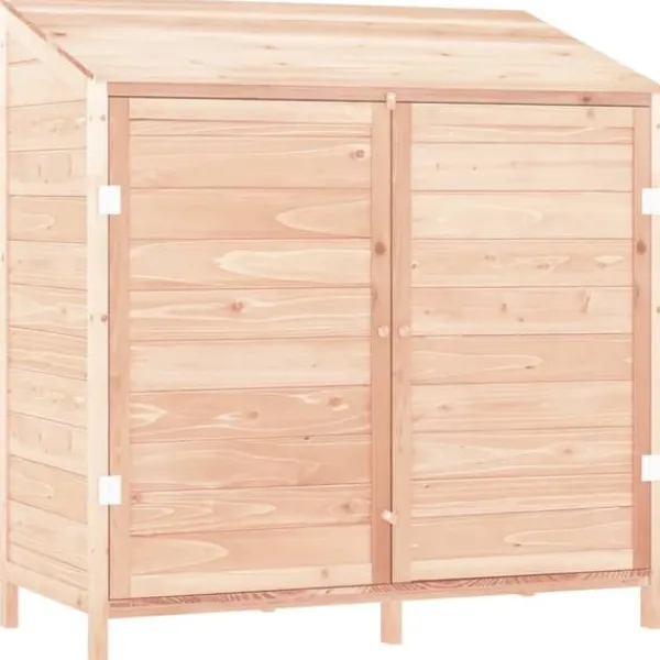 Skure, Garager & Carports^Haveskur i massivt grantræ - Opbevaring til haven | Størrelse: 102x52x112 cm
