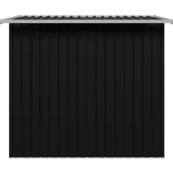 Best Haveskur i stål - Galvaniseret lagerskur med ventilationsåbninger | Farve: Antracitgrå Skure, Garager & Carports