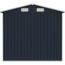 Skure, Garager & Carports^Haveskur 205x129x183 cm galvaniseret stål antracitgrå - Haveskur - Haveskure - Home & Living