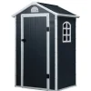 Sale Haveskur, 134x104x204 cm, Grå Skure, Garager & Carports