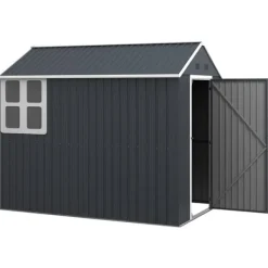 Skure, Garager & Carports^Haveskur, 259x172x222 cm, Grå