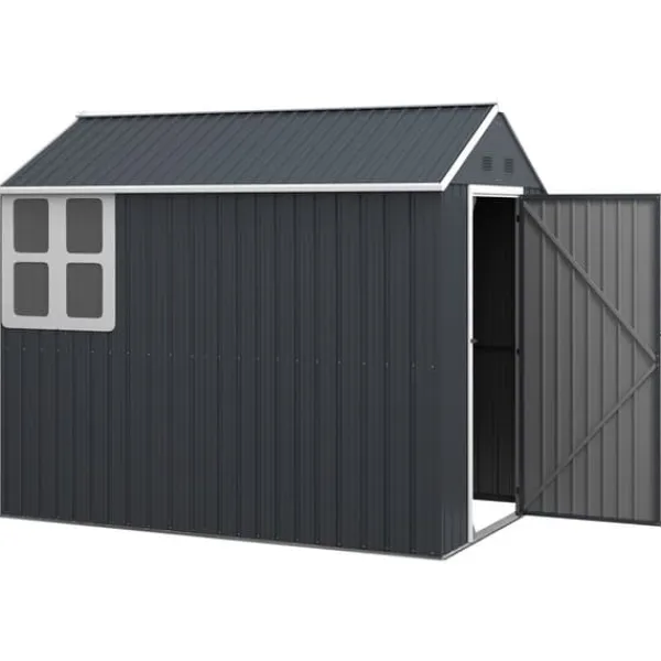 Skure, Garager & Carports^Haveskur, 259x172x222 cm, Grå