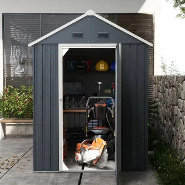 Skure, Garager & Carports^Haveskur, 259x172x222 cm, Grå