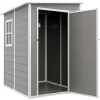 Hot Haveskur, 122x149x192/177 cm, Grå Skure, Garager & Carports