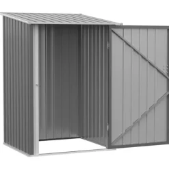 Haveskur, 100x103x160 cm, Grå Skure, Garager & Carports