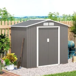 Skure, Garager & Carports^Haveskur, 213x130x185 cm, Grøn