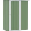 Skure, Garager & Carports^Haveskur, 142x84x189 cm, Grøn
