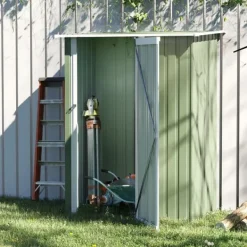 Skure, Garager & Carports^Haveskur, 142x84x189 cm, Grøn