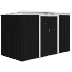Skure, Garager & Carports^Haveskur, 280x130x172 cm, Mørkegrå